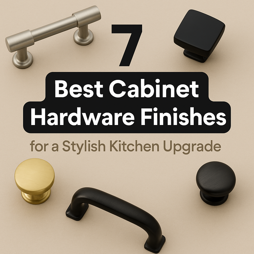 7 Best Cabinet Hardware Finishes