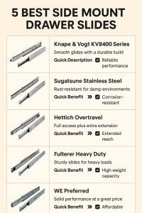 Best Side Mount Drawer Slides Comparison