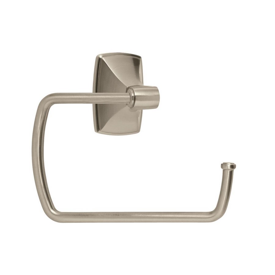 Amerock Clarendon Open Towel Ring 6 78 Long Satin Nickel BH26501G10