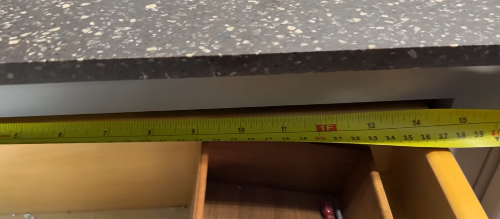 Measure Cabinet Opening