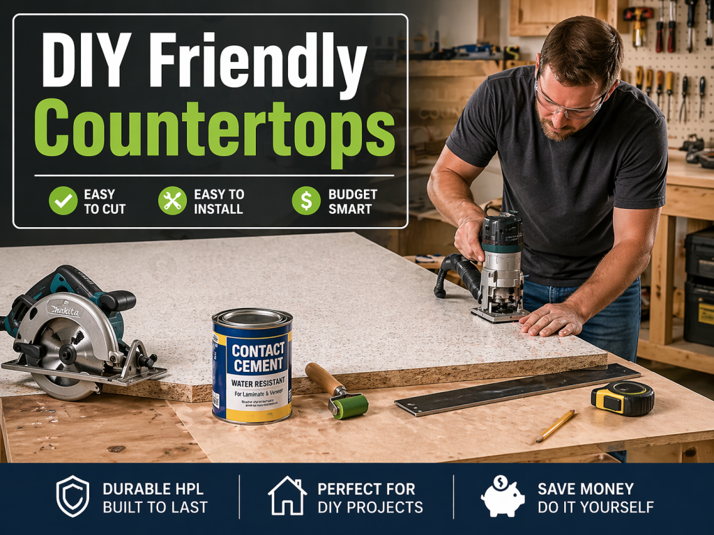 DIY Laminate Countertop Installation